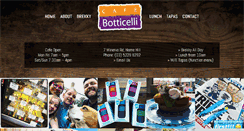 Desktop Screenshot of cafebotticelli.com.au